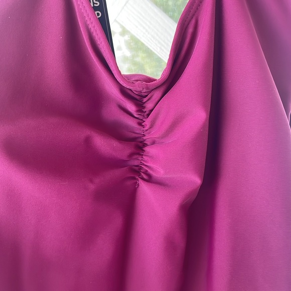 Blooming Jelly One Piece V-Neck Cut-Out Tummy Control Swimsuit - Picture 9 of 12